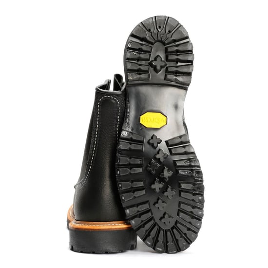 Red Wing 8-Inch Logger Oil Leather Men's Black Boots - Image 4