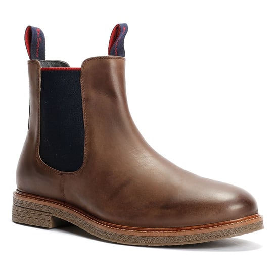 Ben Sherman Walker Chelsea Leren Heren Bruine Boots - Image 2