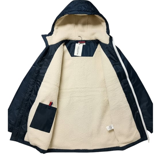 Mens Snowboard Jacket Waterproof Sherpa Showerproof Long Sleeve Full Zip Jacket - Image 5