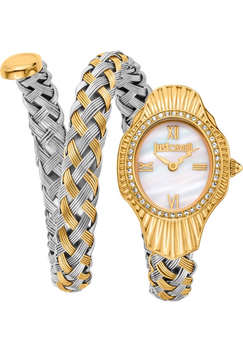 Just Cavalli JC1L305M0055 Ladies Signature Snake Watch - Image 1