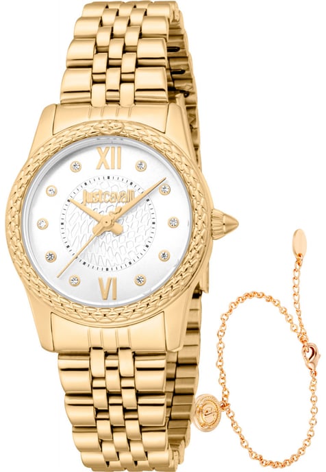 Just Cavalli JC1L360M0055 Ladies Sublime Animalier Watch and Bracelet Gift Set - Image 1