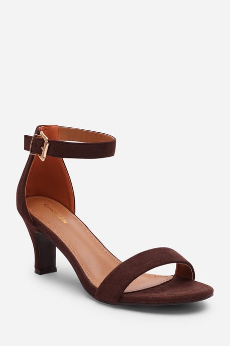 Wheres That From Womens 'Madrid' Mid Block Heel With Ankle Strap - Image 2