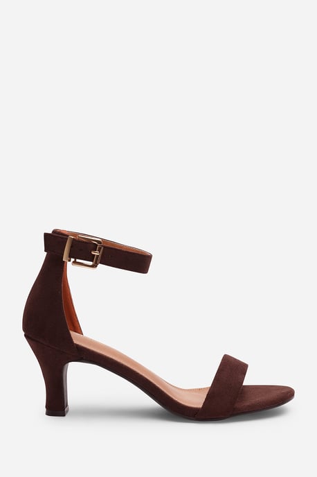 Wheres That From Womens 'Madrid' Mid Block Heel With Ankle Strap - Image 3