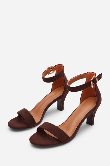 Wheres That From Womens 'Madrid' Mid Block Heel With Ankle Strap - Image 4