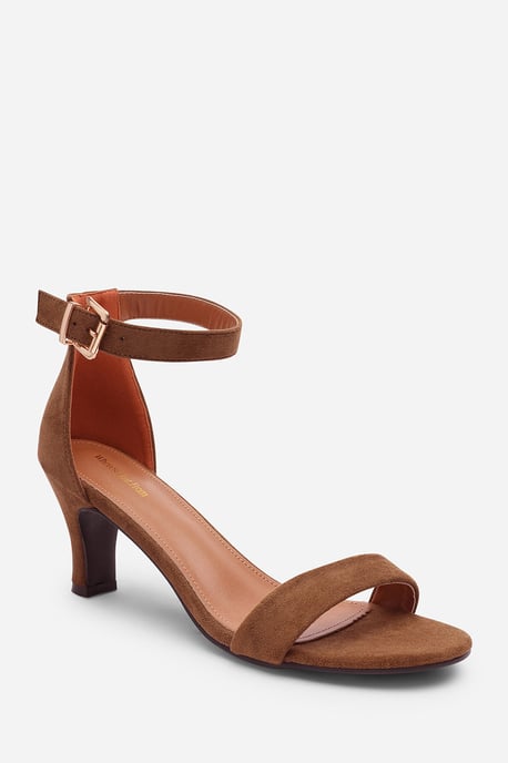 Wheres That From Womens 'Madrid' Mid Block Heel With Ankle Strap - Image 3