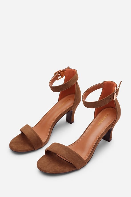 Wheres That From Womens 'Madrid' Mid Block Heel With Ankle Strap - Image 4