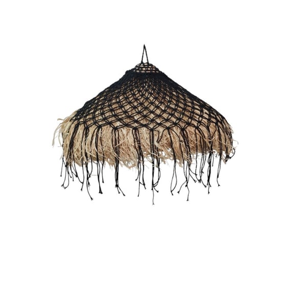 Furnilux Furni-sisal – handgemaakte raffia hanglamp Ø50 cm boho natuurlijke verlichting - Image 2