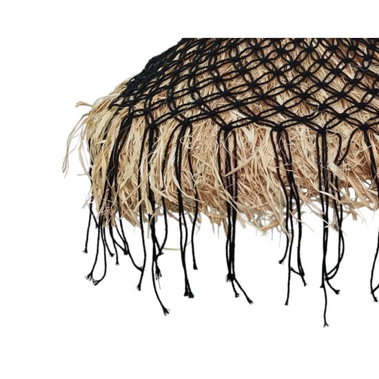 Furnilux Furni-sisal – handgemaakte raffia hanglamp Ø50 cm boho natuurlijke verlichting - Image 4