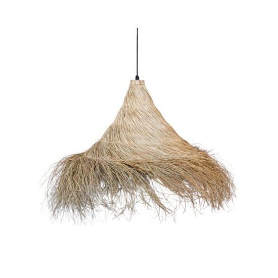 Furnilux -grote raffia hanglamp Ø110 cm – handgemaakte boho plafondlamp van - Image 1