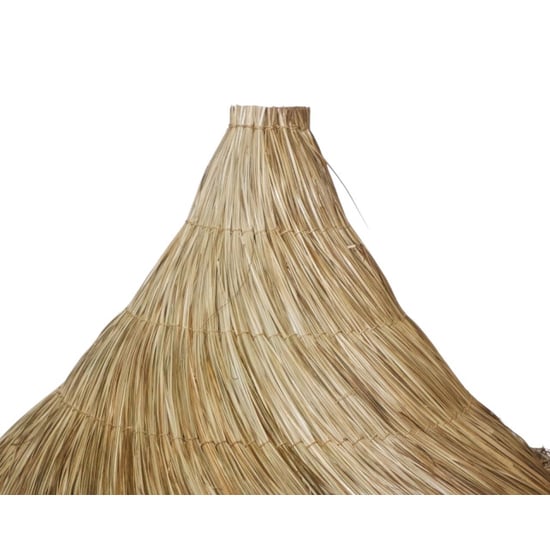 Furnilux -grote raffia hanglamp Ø110 cm – handgemaakte boho plafondlamp van - Image 2