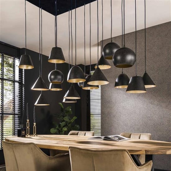 Hoyz hanglamp 18l xxl metalen kap artic - Image 2