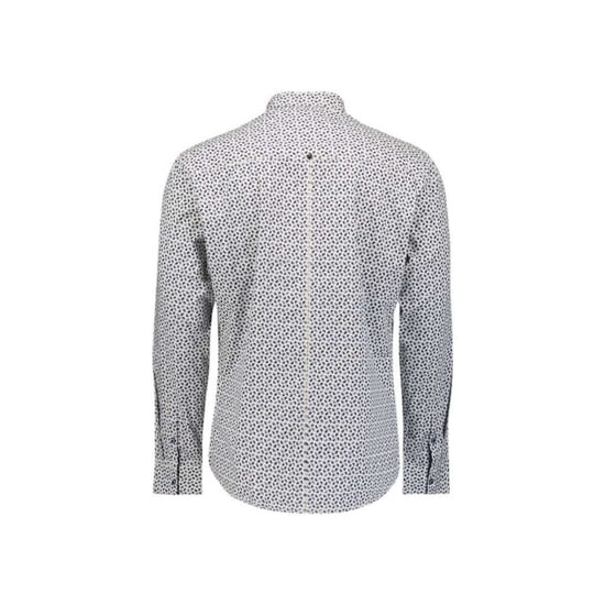 No Excess Shirt stretch allover printed dusty blue - Image 3