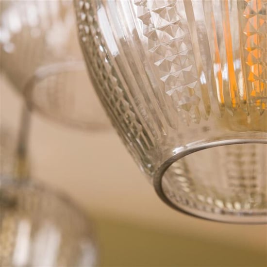 Hoyz Hoyz hanglamp 5l diamond grain mix / diamond glass - Image 4