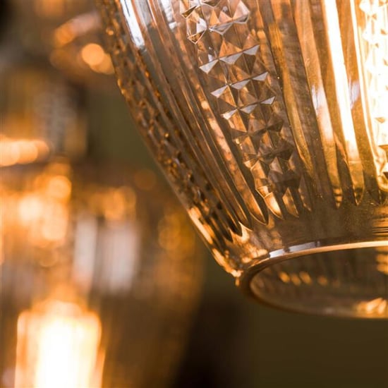 Hoyz Hoyz hanglamp 5l diamond grain mix / diamond glass - Image 5