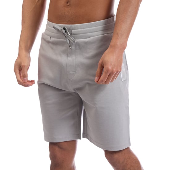 Men's Boss Loungewear Tracksuit Shorts in Grey - Image 2