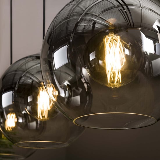Hoyz Hoyz hanglamp bubble shaded 3 lampen industrieel - Image 3