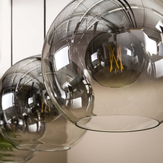 Hoyz Hoyz hanglamp bubble shaded 3 lampen industrieel - Image 4