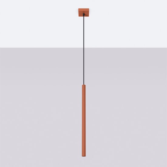 Bright Home Hanglamp bruno modern rode oker - Image 2