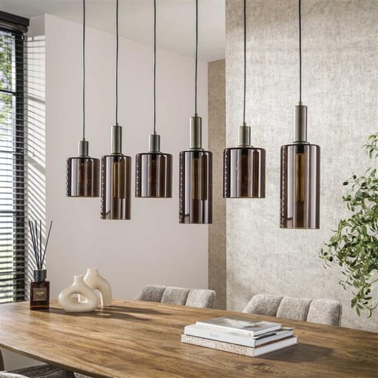 Hoyz hanglamp sepiora 6-lichts sienna brown - Image 2