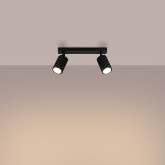 Bright Home Plafondlamp karbon minimalistisch 2 lichtpunten - Image 3