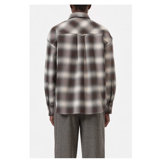 Closed Cropped front oversized shirt blouses c94644-21j-22 - Image 3