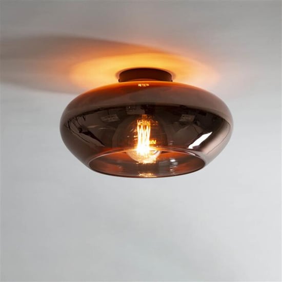 Hoyz plafondlamp elevate glass copper color glas - Image 1