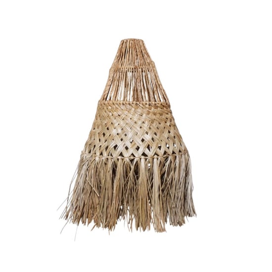 Furnilux hanglamp van mendonggras – handgemaakt & boho stijl met gevlochten - Image 1
