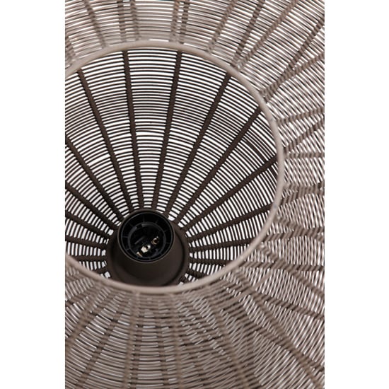 Light & Living hanglamp Ø60x23 cm bahoto mat donker - Image 2