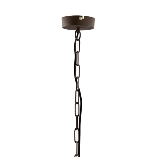 Light & Living hanglamp Ø60x23 cm bahoto mat donker - Image 4