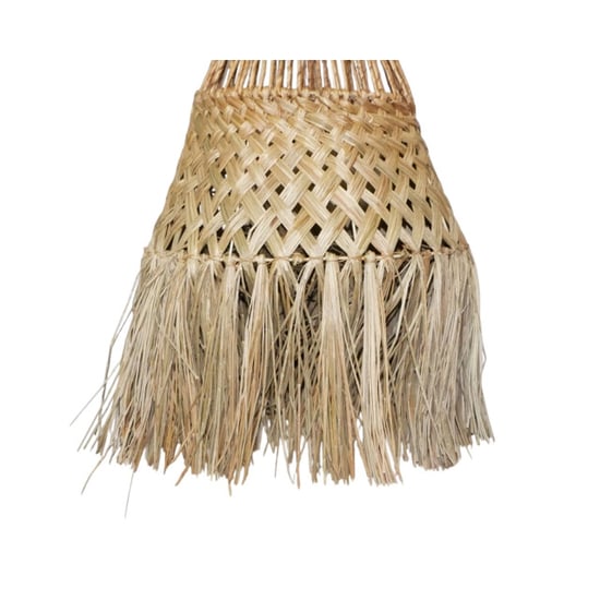 Furnilux hanglamp van mendonggras – handgemaakt & boho stijl met gevlochten - Image 2