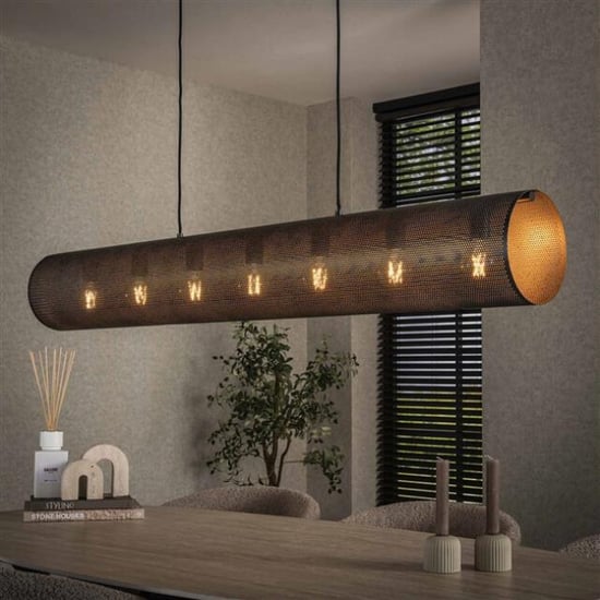 Hoyz hanglamp 7l koker xl mesh artic - Image 1