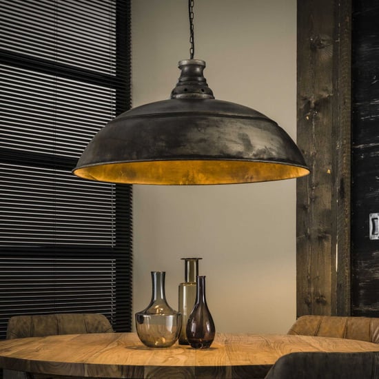 Hoyz Hoyz hanglamp industry Ø80 lamp grijs - Image 1