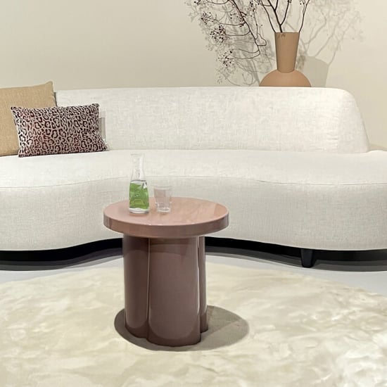 Brix salontafel noa vintage pink 43x43x45cm - Image 2