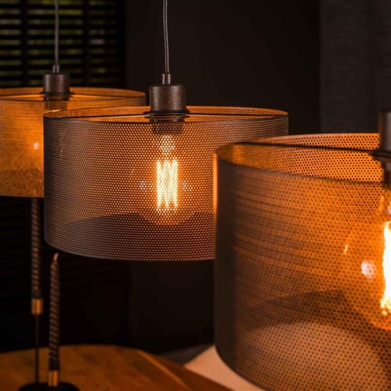 Hoyz hanglamp 3l mesh round artic - Image 2