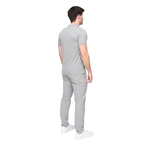 Duck and Cover Heren Limatar Polo Shirt Met Korte Mouwen (Grijs) - Image 2