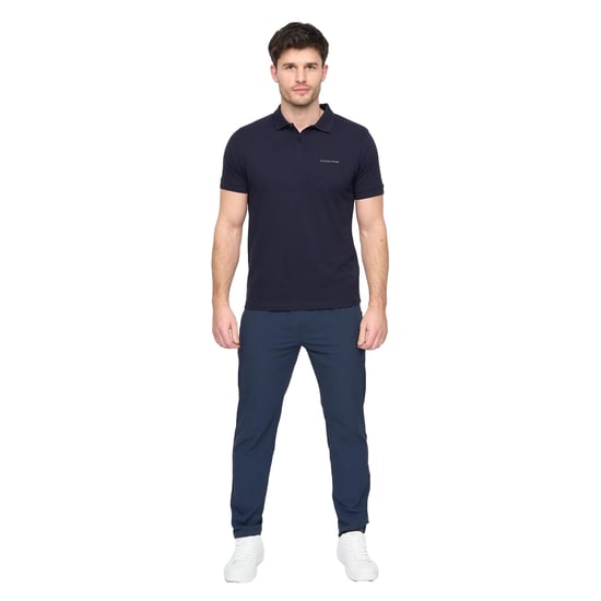Duck and Cover Heren Limatar Polo Shirt Met Korte Mouwen (Marine) - Image 4