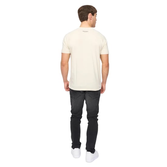 Crosshatch Heren Chantlars T-Shirt (Gebroken wit) - Image 2
