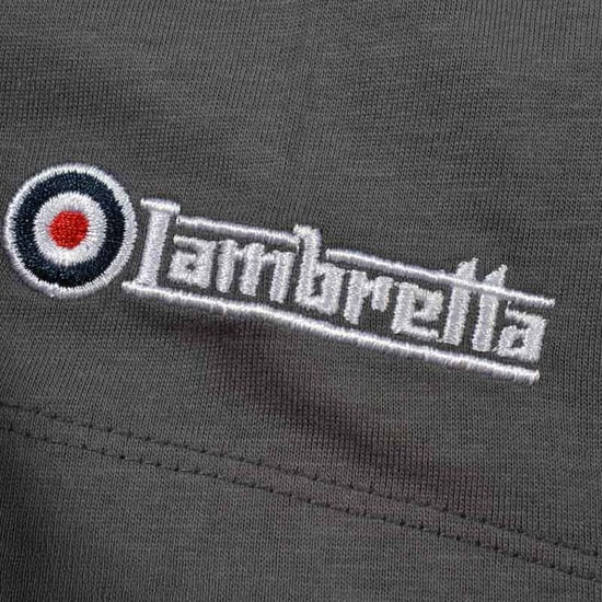 Lambretta Heren Racing Stripe T-shirt (Strijkijzer) - Image 3