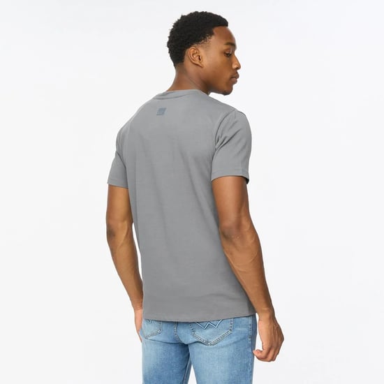 Duck and Cover Heren Trimlines Zware T-Shirt (Petrol) - Image 2