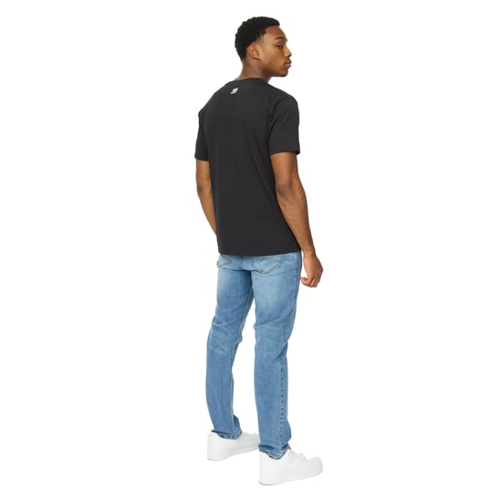 Duck and Cover Heren Crytons Heavyweight T-Shirt (Zwart) - Image 2