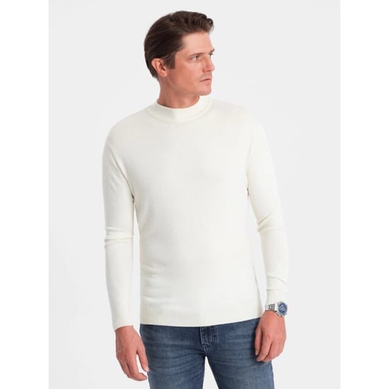 Ombre Heren v-hals sweater half turtleneck - tn-0100cr - Image 3