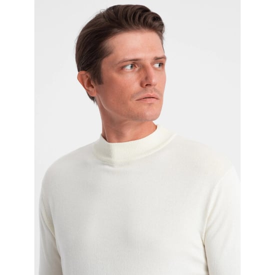 Ombre Heren v-hals sweater half turtleneck - tn-0100cr - Image 4