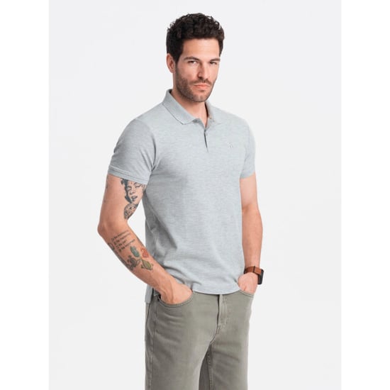 Ombre Poloshirt heren korte mouw licht 0100lg - Image 2