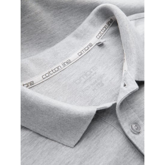 Ombre Poloshirt heren korte mouw licht 0100lg - Image 3