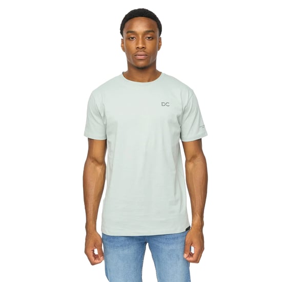 Duck and Cover Heren Trimlines Zware T-Shirt (Staalblauw) - Image 1