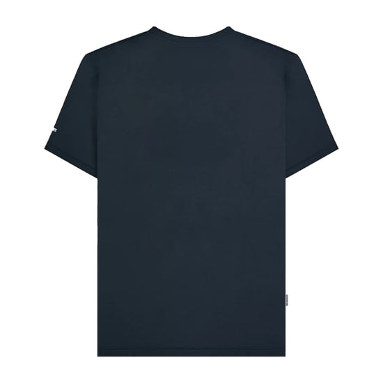 Lambretta Heren Racing Stripe Groot & Lang T-shirt (Marine / Wit / Blauw) - Image 2