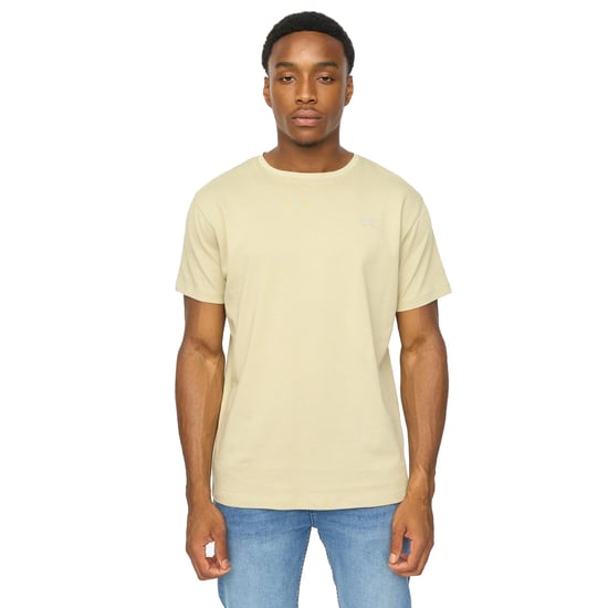 Duck and Cover Heren Trimlines Zware T-Shirt (Licht Salie) - Image 1
