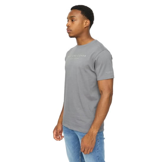 Duck and Cover Heren Crytons Zware T-Shirt (Petrol) - Image 3