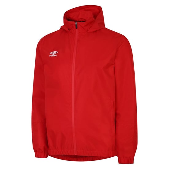 Umbro Childrens/Kids Total Training Waterproof Jacket (Vermillion/Black) - Image 1