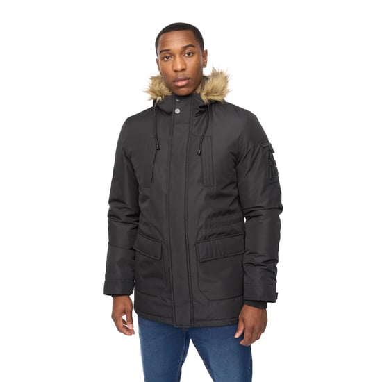 Crosshatch Heren Parkmoore MVE Parka (Zwart) - Image 1